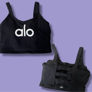 ALO Yoga Black Sports Bra